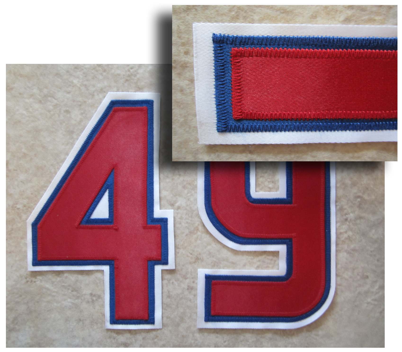 sew on numbers for sports jerseys